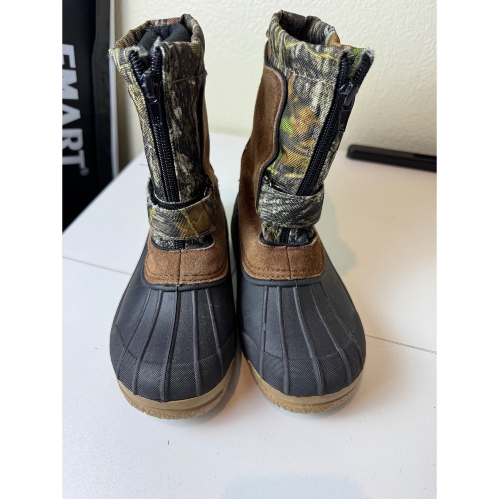 Ozark Trail Camo Duck Boots Kids 13 Camouflage Suede Waterproof Gorpcore